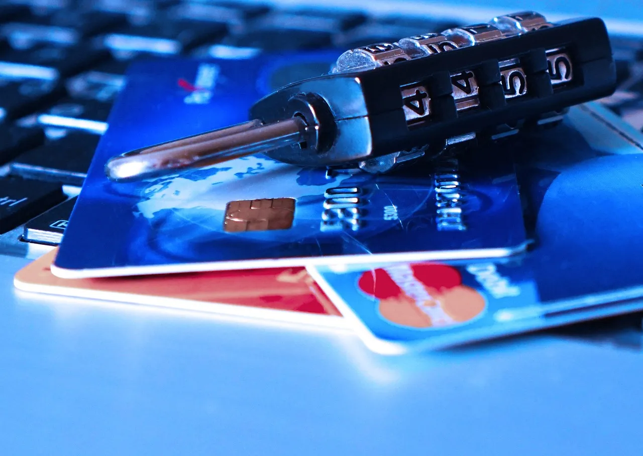 Person checking a bank account on a phone