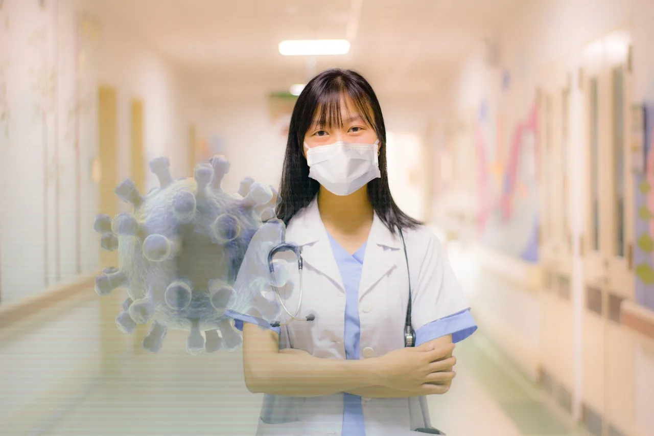 A hospital corridor