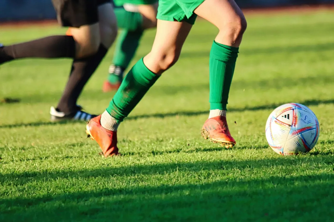 A women's football match, illustrative photo