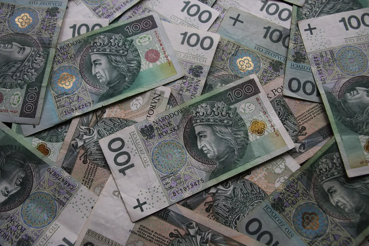 Polskie złote, banknoty i monety