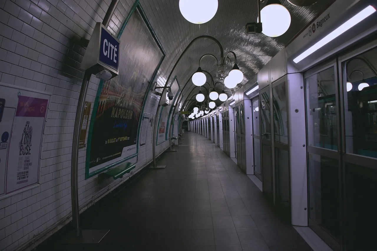 A Paris metro station