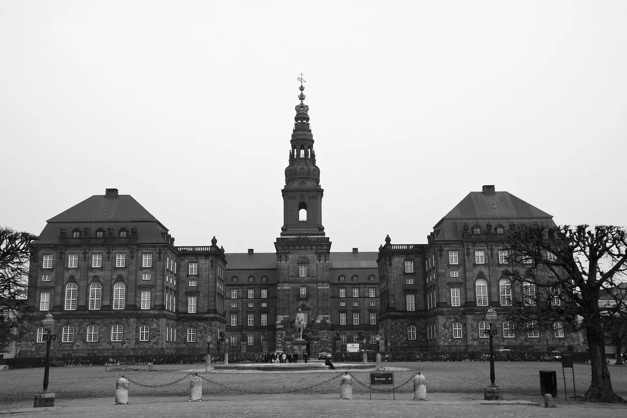 Parliament building in Copenhagen