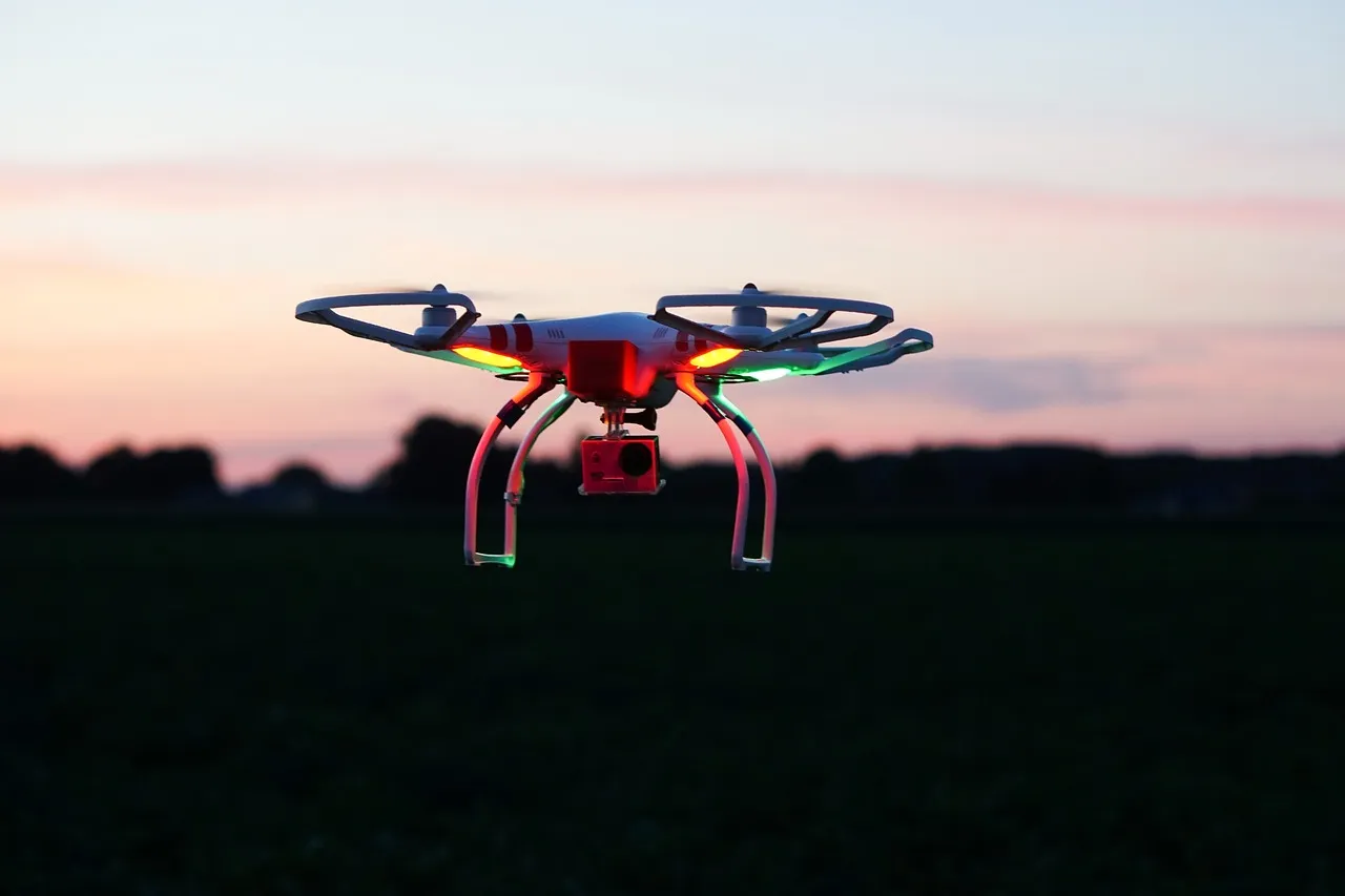 A drone flying against the sky